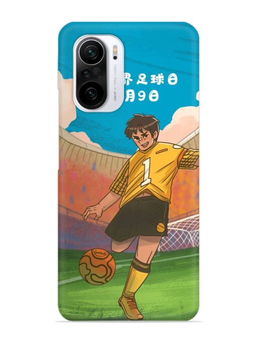 Soccer Kick Snap Case for Xiaomi Mi 11X (5G) Zapvi