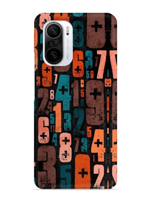 0 To 9 Art Snap Case for Xiaomi Mi 11X Pro (5G) Zapvi