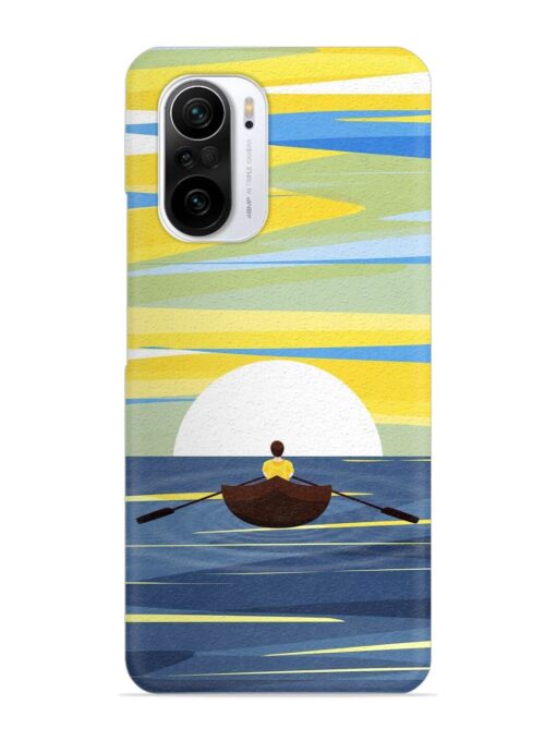 Rowing Person Ferry Paddle Snap Case for Xiaomi Mi 11X Pro (5G) Zapvi