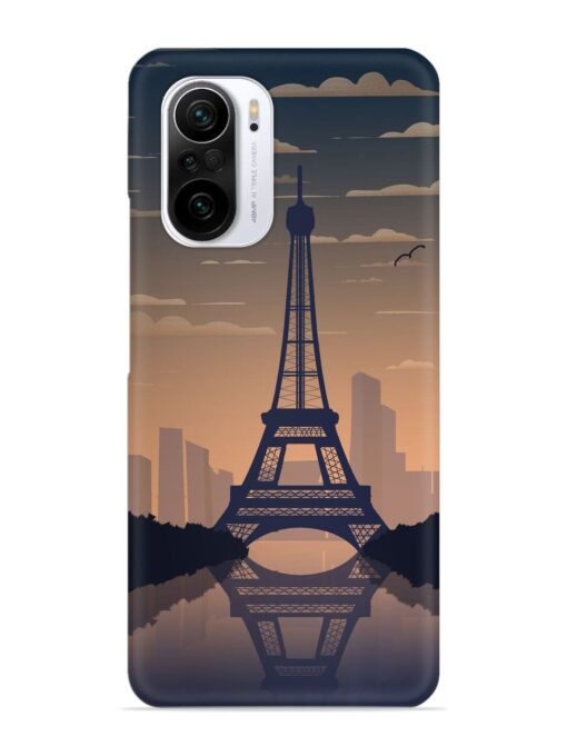 France Paris Eiffel Tower Gradient Snap Case for Xiaomi Mi 11X Pro (5G) Zapvi