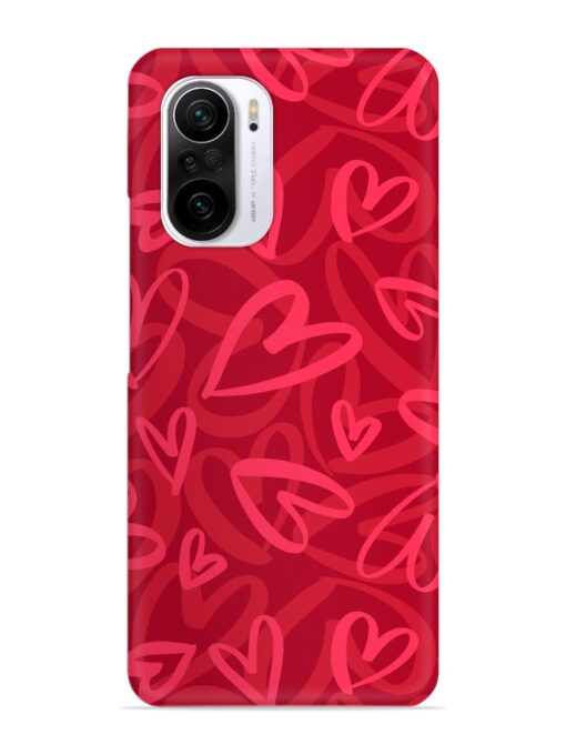 Seamless Romantic Pattern Snap Case for Xiaomi Mi 11X Pro (5G) Zapvi