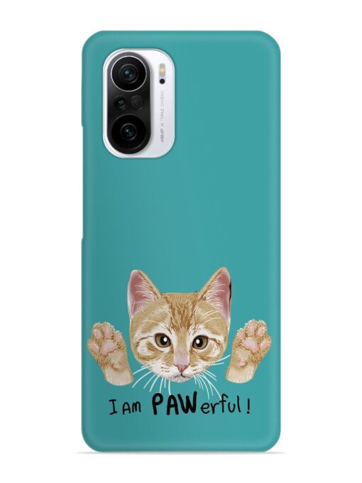 Typography Slogan Cat Snap Case for Xiaomi Mi 11X Pro (5G)