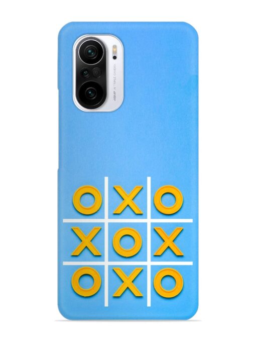 Yellow Plastic Crosses Snap Case for Xiaomi Mi 11X Pro (5G)