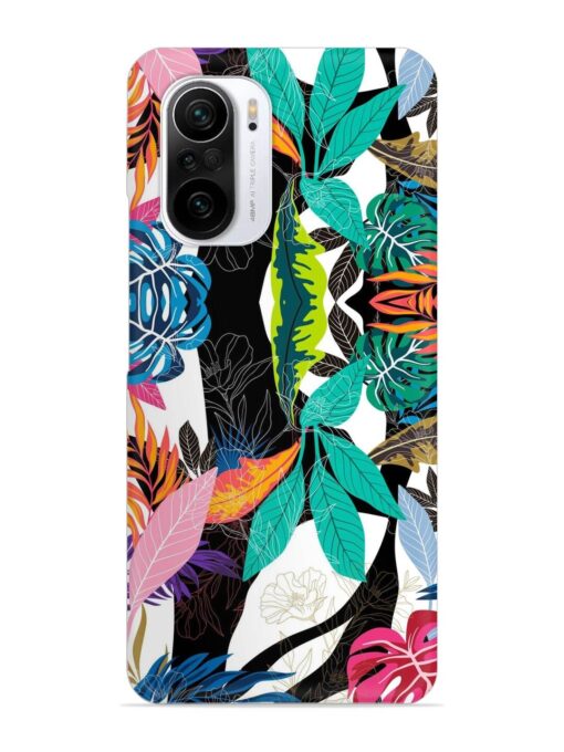 Floral Pattern Bright Snap Case for Xiaomi Mi 11X Pro (5G) Zapvi