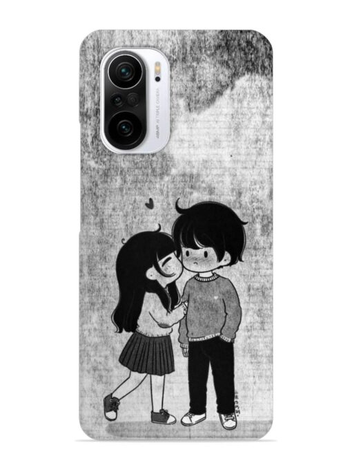 Couple Love Highlights Snap Case for Xiaomi Mi 11X Pro (5G) Zapvi