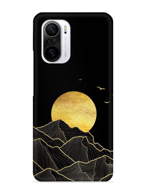 Golden Sunrise Snap Case for Xiaomi Mi 11X Pro (5G) Zapvi