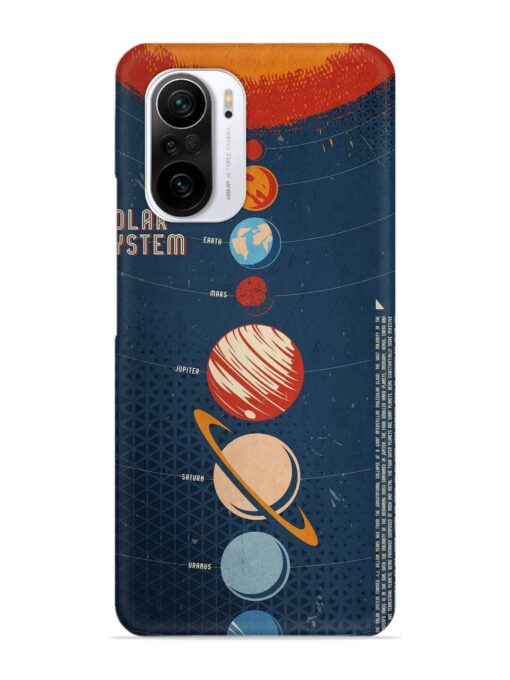 Solar System Vector Snap Case for Xiaomi Mi 11X Pro (5G)