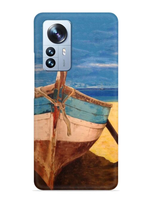 Canvas Painting Snap Case for Xiaomi Mi 12 Pro (5G)