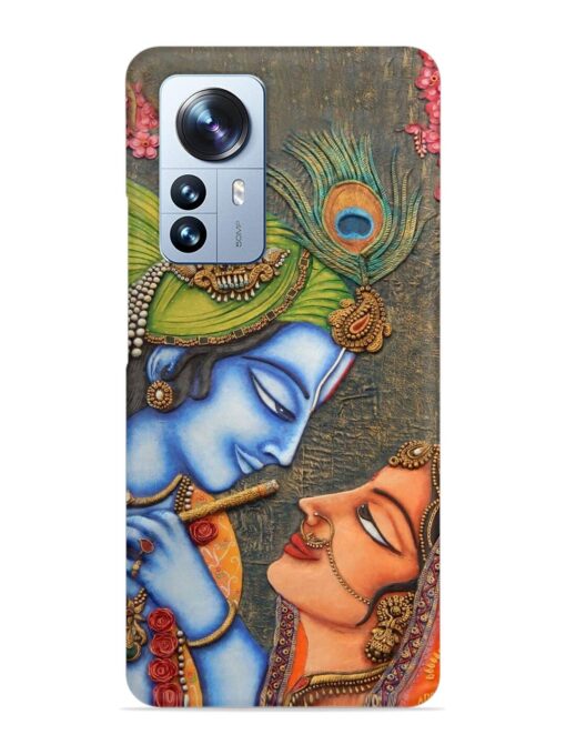 Lord Radha Krishna Flute Art Snap Case for Xiaomi Mi 12 Pro (5G) Zapvi