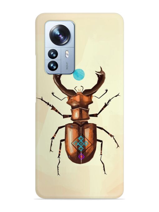 Stag Beetle Vector Snap Case for Xiaomi Mi 12 Pro (5G) Zapvi