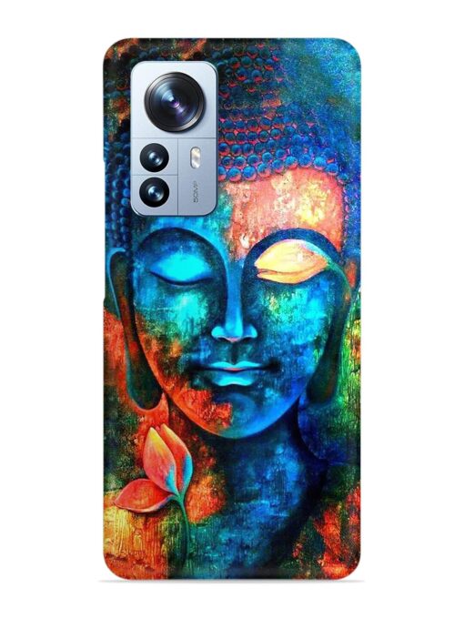 Buddha Painting Snap Case for Xiaomi Mi 12 Pro (5G) Zapvi