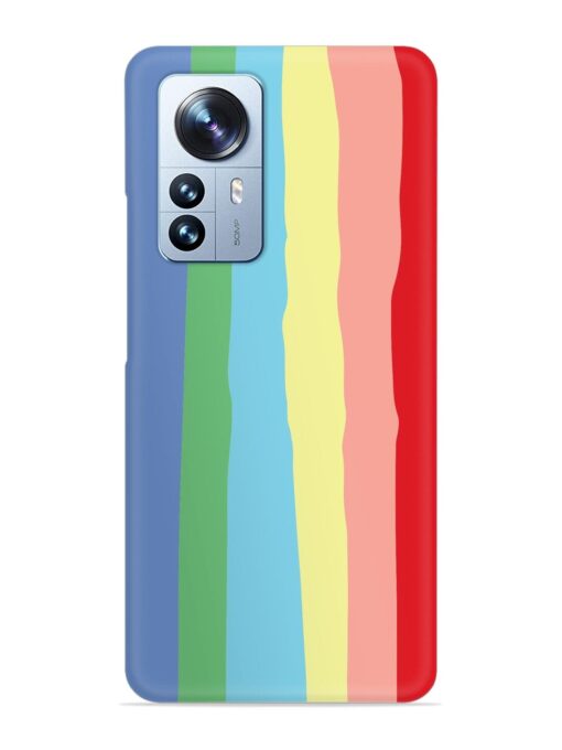 Rainbow Premium Shade Snap Case for Xiaomi Mi 12 Pro (5G) Zapvi