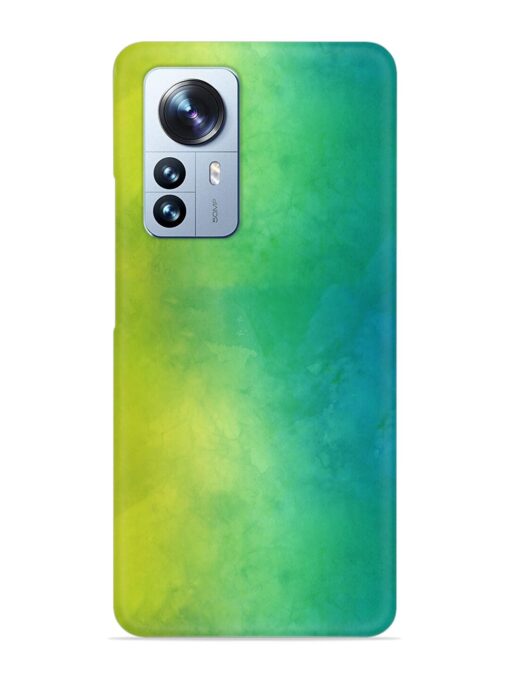 Yellow Green Gradient Snap Case for Xiaomi Mi 12 Pro (5G)