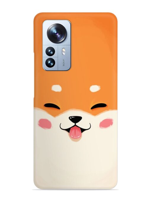 Happy Cat Art Snap Case for Xiaomi Mi 12 Pro (5G) Zapvi