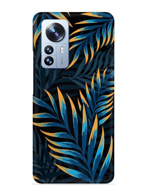 Abstract Leaf Art Snap Case for Xiaomi Mi 12 Pro (5G) Zapvi