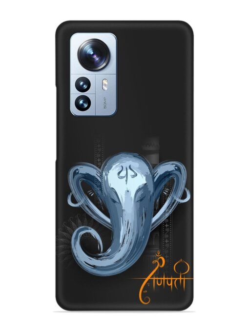 Illustration Lord Ganpati Snap Case for Xiaomi Mi 12 Pro (5G) Zapvi