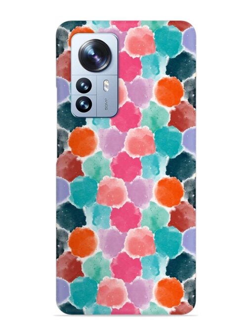 Colorful Seamless Pattern Snap Case for Xiaomi Mi 12 Pro (5G) Zapvi