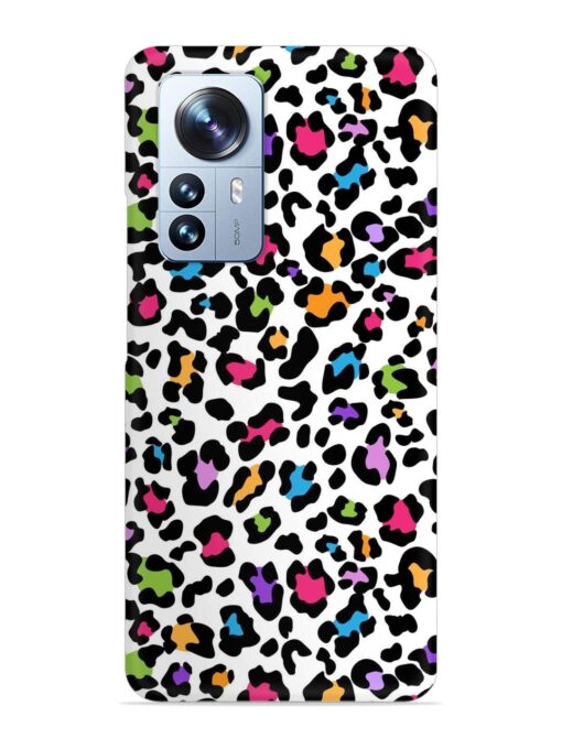 Seamless Leopard Pattern Snap Case for Xiaomi Mi 12 Pro (5G)