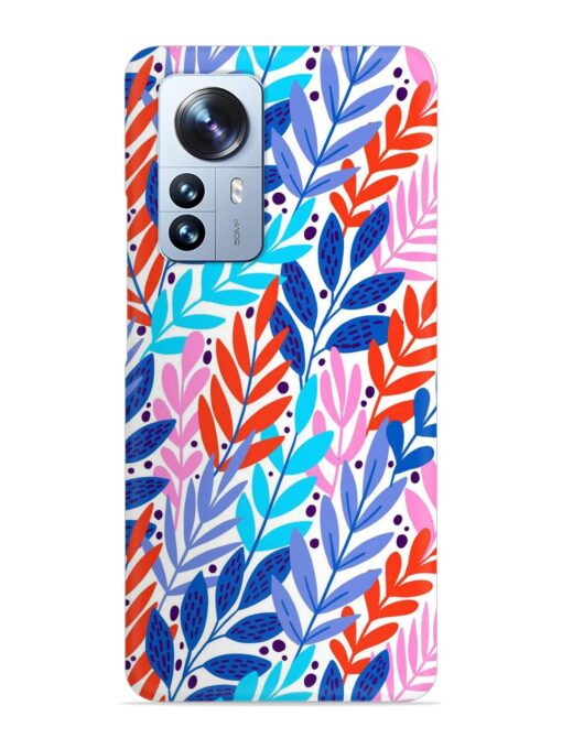 Bright Floral Tropical Snap Case for Xiaomi Mi 12 Pro (5G)