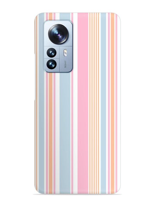 Stripe Seamless Pattern Snap Case for Xiaomi Mi 12 Pro (5G)