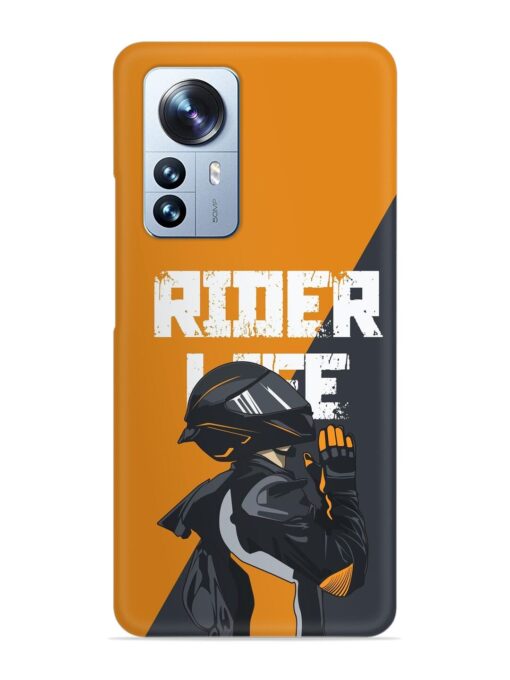 Rider Life Snap Case for Xiaomi Mi 12 Pro (5G) Zapvi