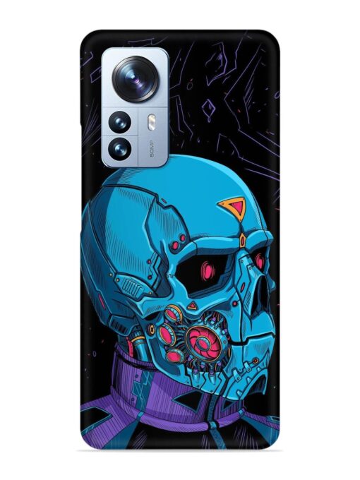 Skull Robo Vector Snap Case for Xiaomi Mi 12 Pro (5G) Zapvi