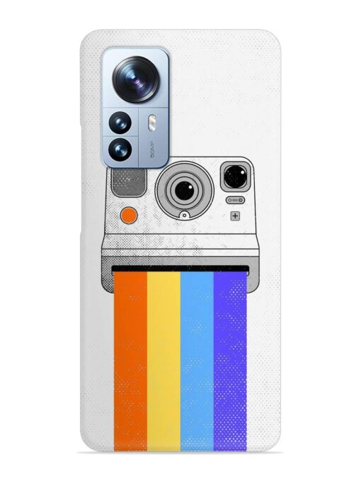 Retro Camera Art Snap Case for Xiaomi Mi 12 Pro (5G) Zapvi