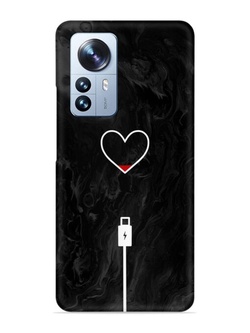 Heart Charging Vector Snap Case for Xiaomi Mi 12 Pro (5G)