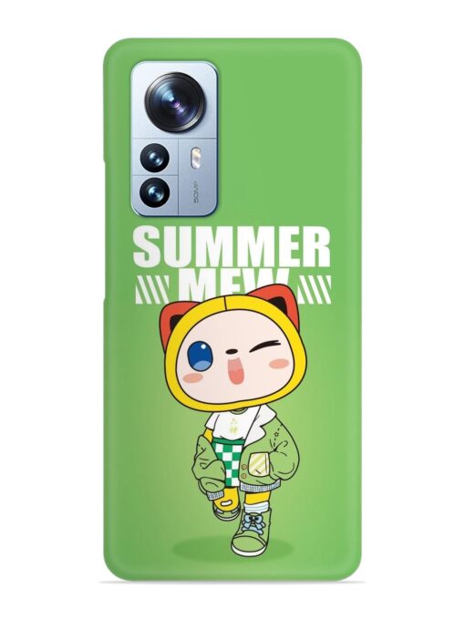 Summer Mew Snap Case for Xiaomi Mi 12 Pro (5G)