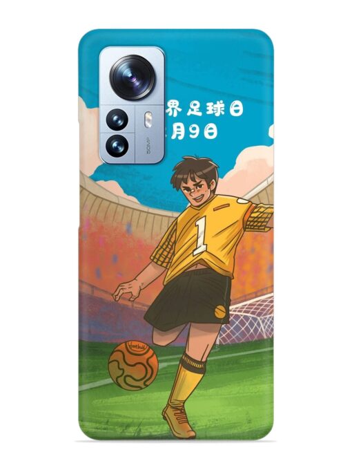 Soccer Kick Snap Case for Xiaomi Mi 12 Pro (5G)