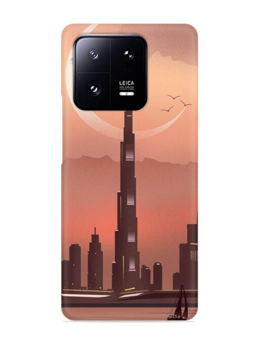 Landmark Burj Khalifa Snap Case for Xiaomi Mi 13 Pro (5G) Zapvi