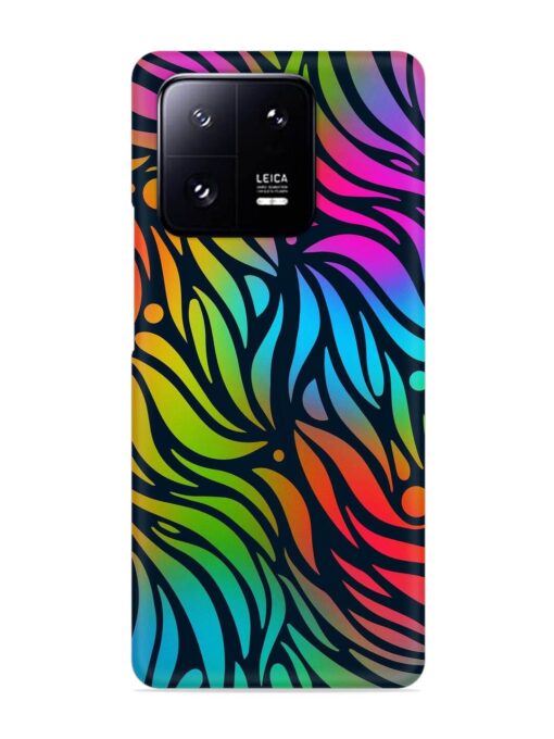 Abstract Leaf Design Snap Case for Xiaomi Mi 13 Pro (5G)