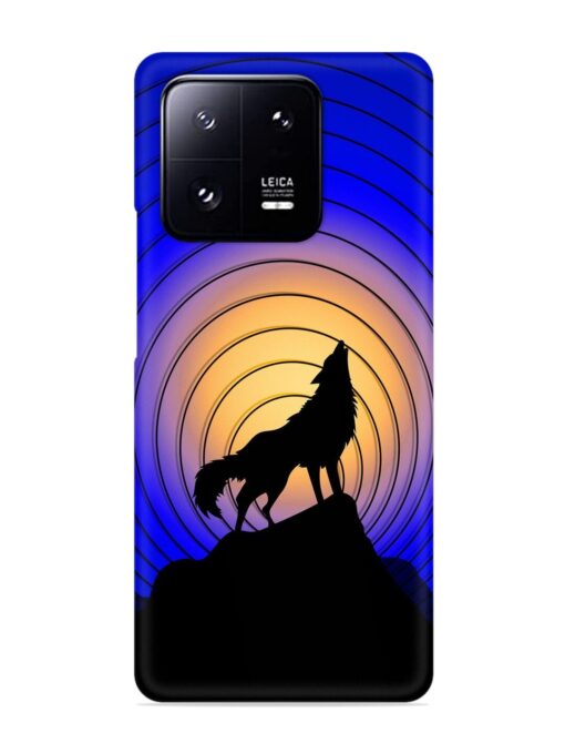 Fox Roaring Design Snap Case for Xiaomi Mi 13 Pro (5G)