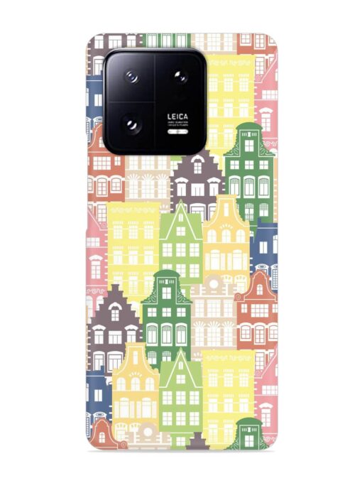 Seamless Shapes Pattern Snap Case for Xiaomi Mi 13 Pro (5G) Zapvi