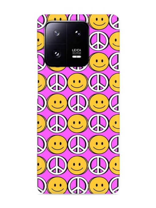 Smiley Face Peace Snap Case for Xiaomi Mi 13 Pro (5G) Zapvi