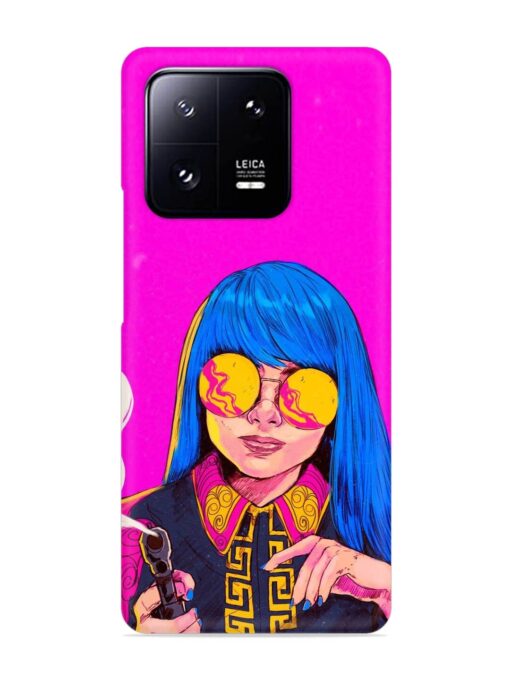 Aesthetic Anime Girl Snap Case for Xiaomi Mi 13 Pro (5G) Zapvi