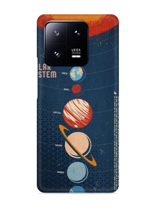 Solar System Vector Snap Case for Xiaomi Mi 13 Pro (5G)