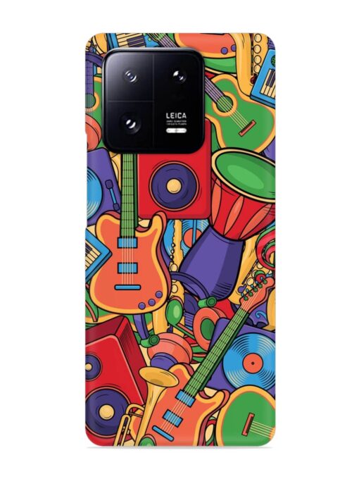 Colorful Music Art Snap Case for Xiaomi Mi 13 Pro (5G)