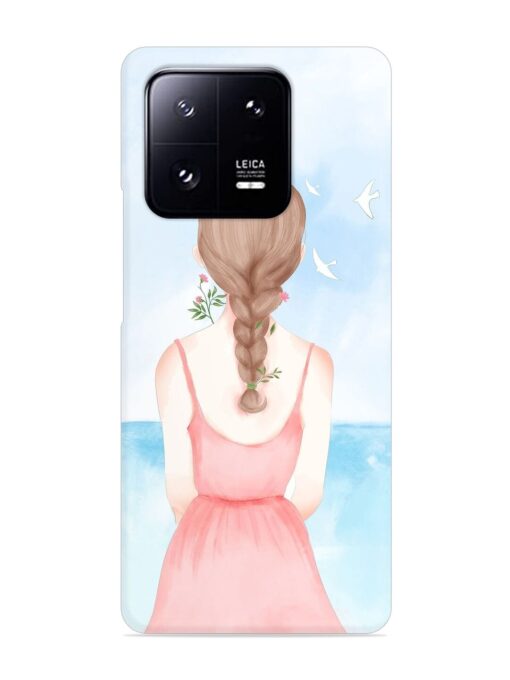 Watercolor Girl Vector Snap Case for Xiaomi Mi 13 Pro (5G) Zapvi