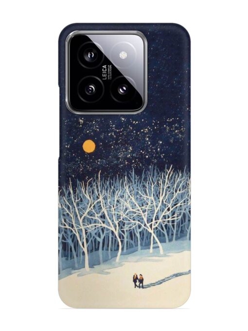 Full Moon Snowshoe Tour Snap Case for Xiaomi Mi 14 (5G) Zapvi