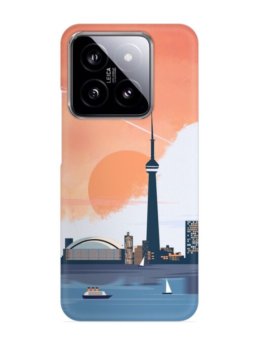 Toronto Canada Snap Case for Xiaomi Mi 14 (5G) Zapvi