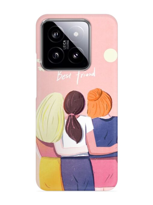 Friendship Day Snap Case for Xiaomi Mi 14 (5G) Zapvi