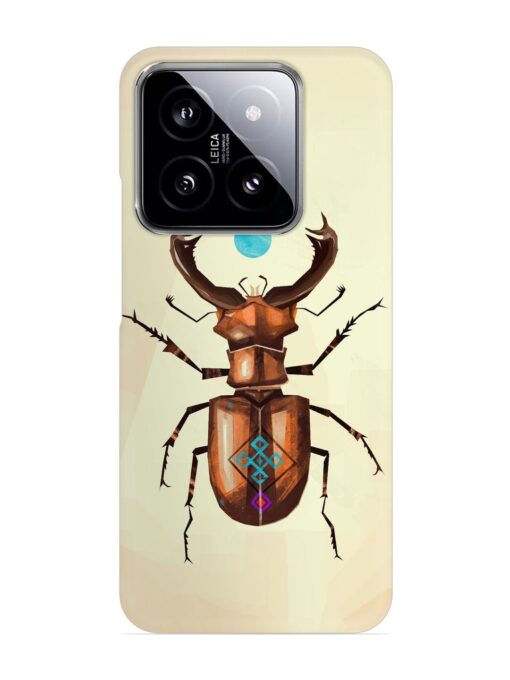 Stag Beetle Vector Snap Case for Xiaomi Mi 14 (5G) Zapvi