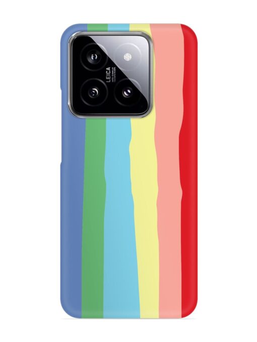 Rainbow Premium Shade Snap Case for Xiaomi Mi 14 (5G) Zapvi