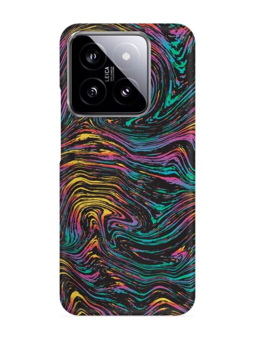 Abstract Liquid Colors Snap Case for Xiaomi Mi 14 (5G) Zapvi