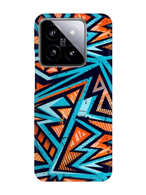 Abstract Seamless Grunge Snap Case for Xiaomi Mi 14 (5G) Zapvi