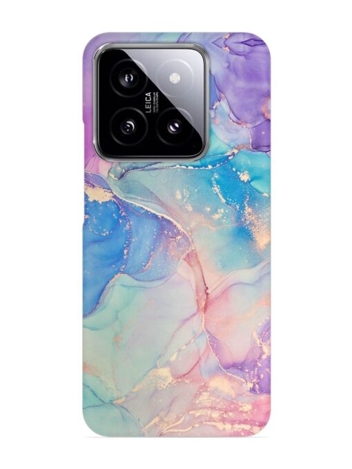 Alcohol Ink Colors Snap Case for Xiaomi Mi 14 (5G) Zapvi