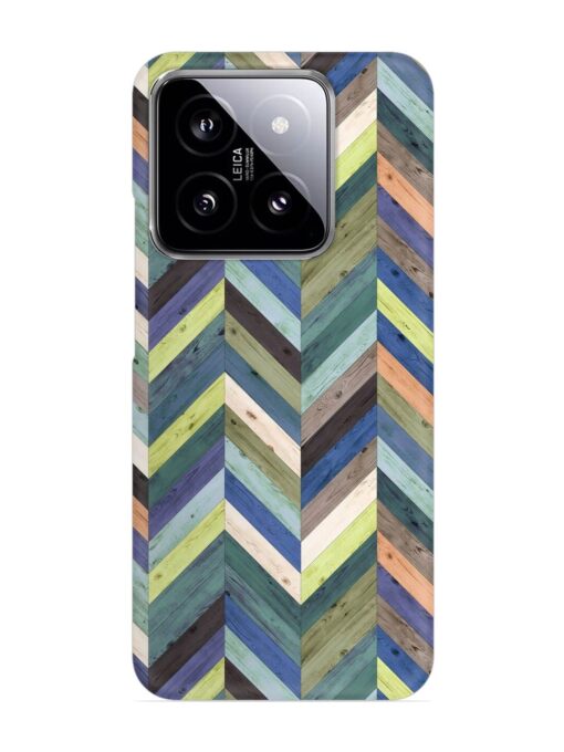 Chevron Random Color Snap Case for Xiaomi Mi 14 (5G) Zapvi