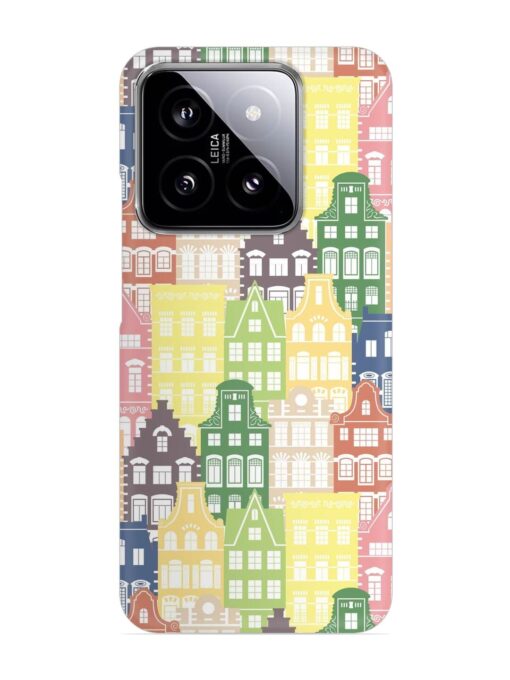 Seamless Shapes Pattern Snap Case for Xiaomi Mi 14 (5G) Zapvi