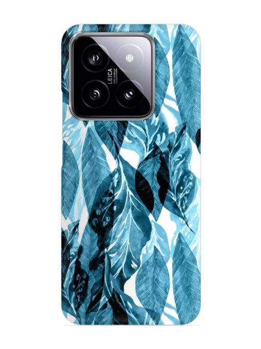 Leaves Pattern Jungle Snap Case for Xiaomi Mi 14 (5G) Zapvi